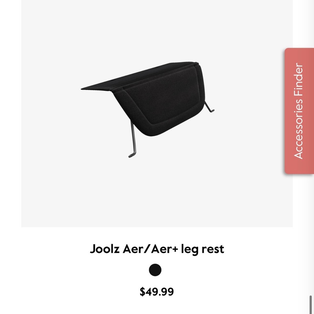 Joolz Aer/Aer+ leg rest